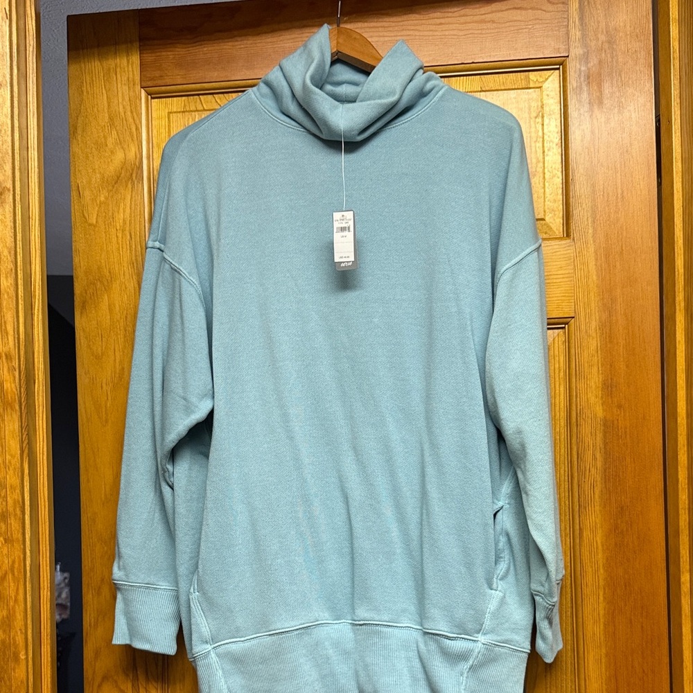 Aerie Serene Blue Knit Top